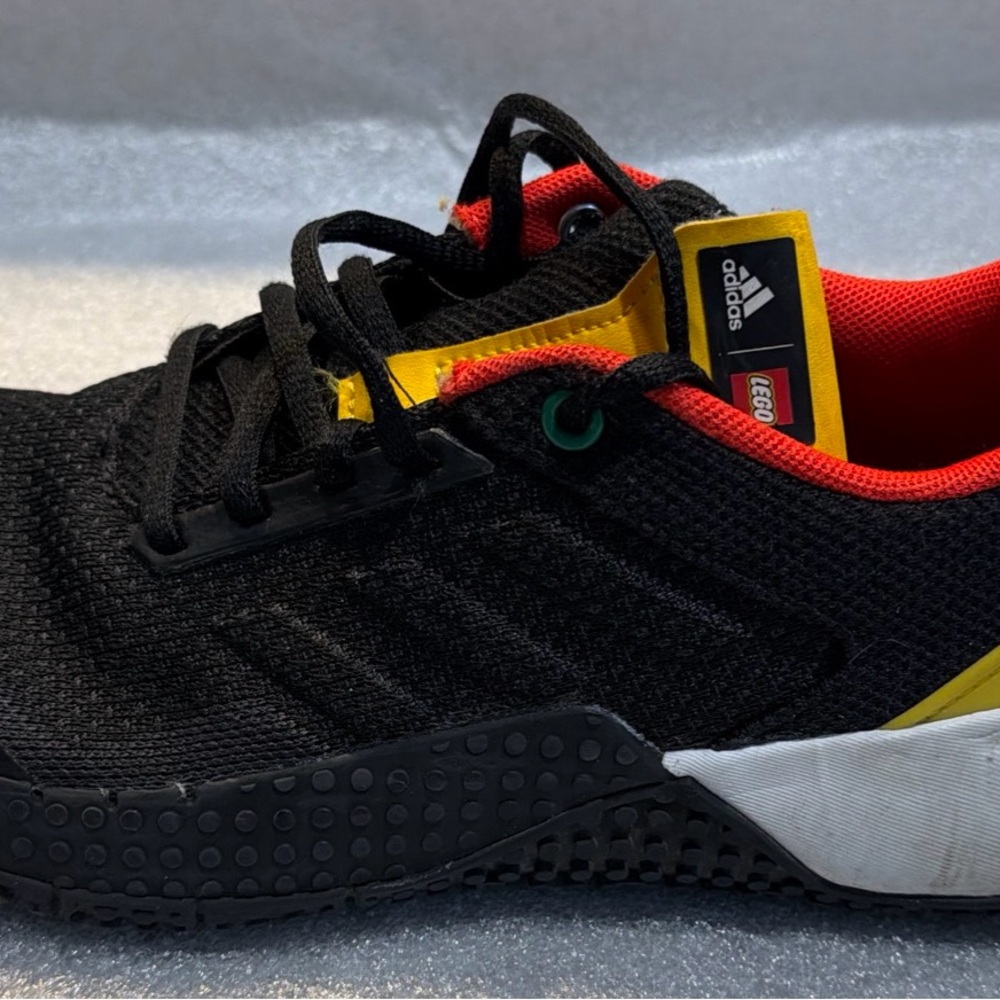 Adidas x LEGO sport pro Black and Red Sneakers size 6 - Picture 4 of 16